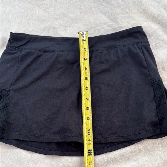 Champion. Black Asymmetrical Skater Mini Skirt - Picture 4 of 6